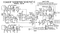 Fender Showman-6G14 - Schematic